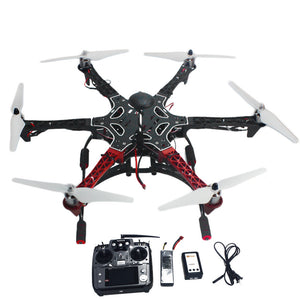 RC Aircraft Hexacopter Helicopter RTF Drone with AT10 TX/RX 550 Frame GPS APM2.8 Flight Controller Battery  F05114-AQ
