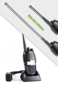 TYT TH-UV8000D Ultra-high 3600mAh 10W Handheld Transceiver Walkie Talkie Dual Band Display Standby US Plu +High Gain Antenna