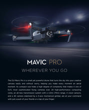 DJI Mavic Pro Drone Set 1080P Camera 4K Video RC Helicopter Drones FPV Quadcopter Official Authorized Distributer Original