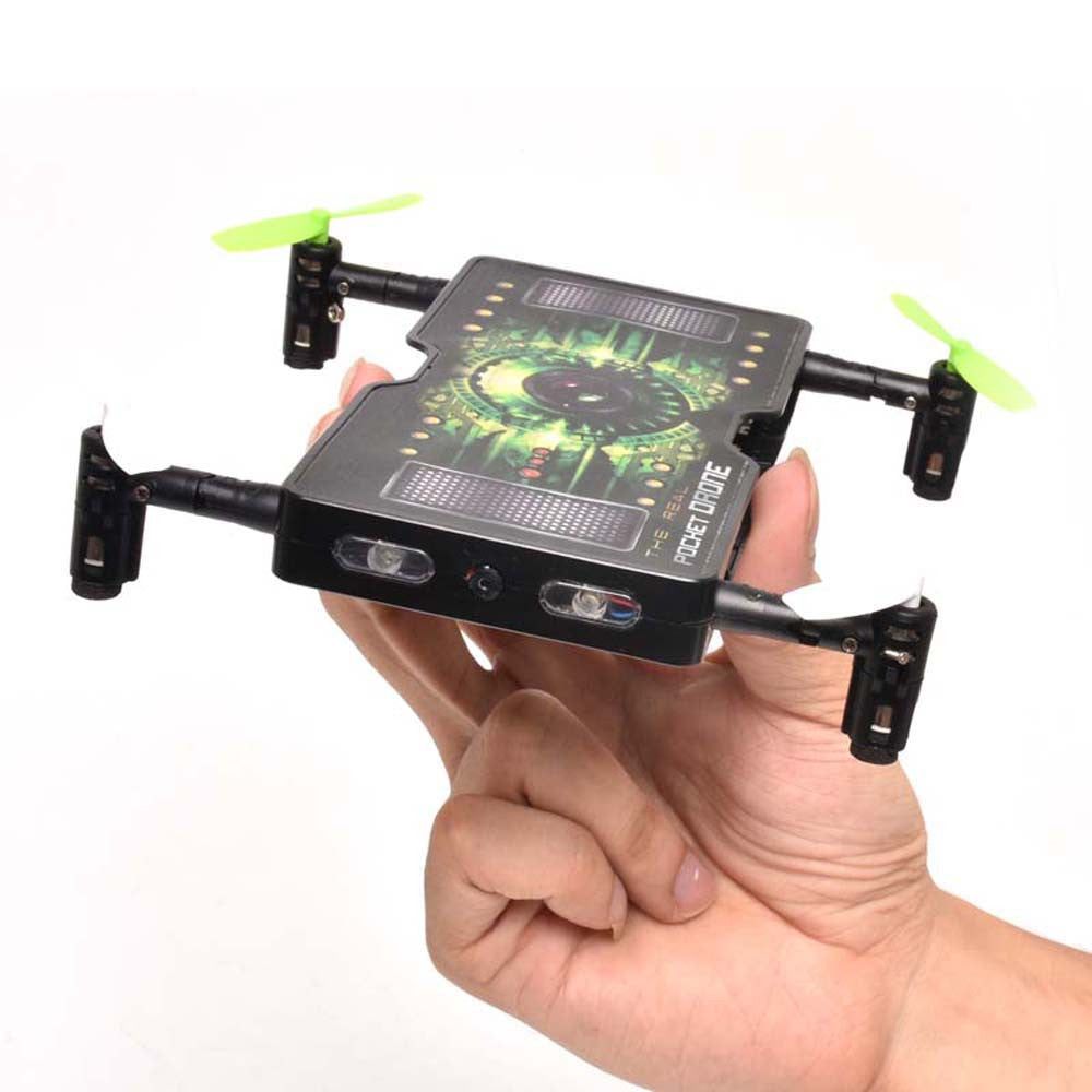 1325 Folding Pocket Mini drone Selfie 2.0MP HD Camera 2.4G 4CH RC Quadcopter RC drone