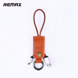 REMAX Brand Western Leather Reversible Micro USB Charging Data Cable For Cellphone Charger Cable Data Cable Retail Package XJ4.4