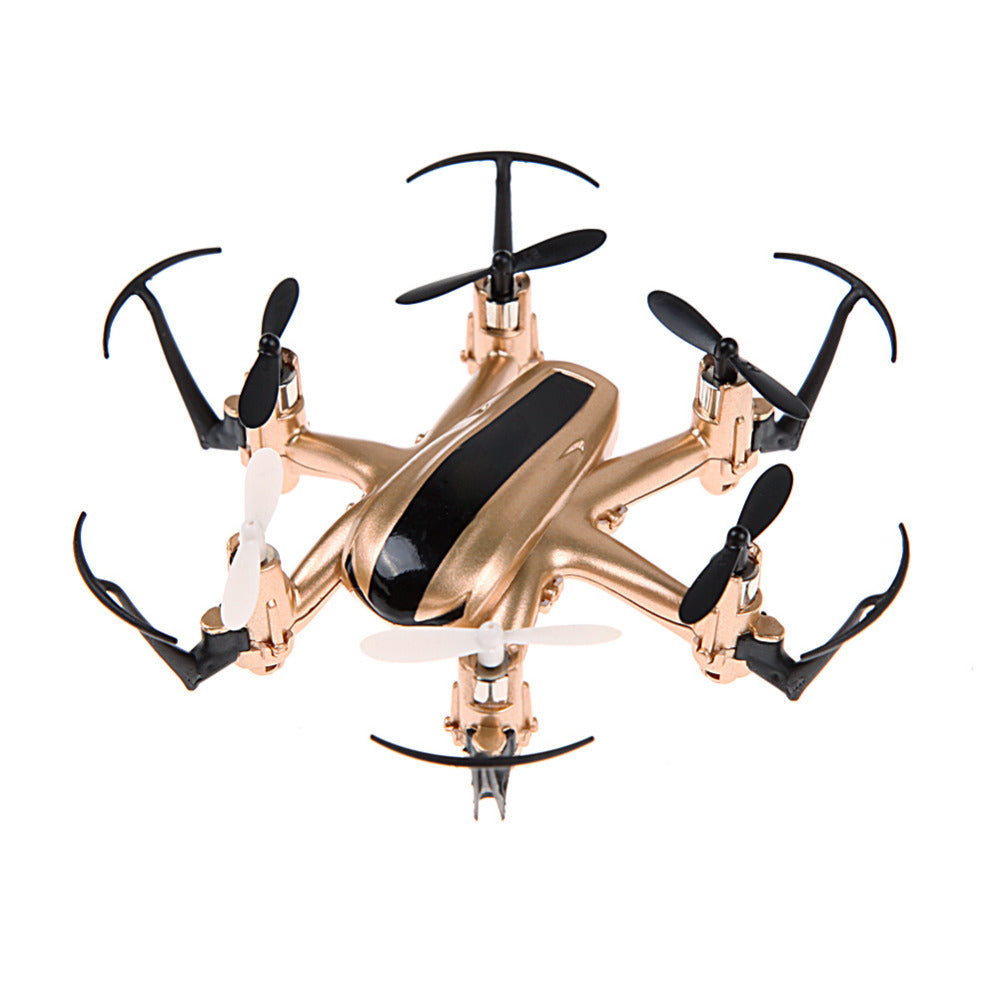 H20 2.4G 4 Channel 6-Axis Gyro Nano Hexacopter with CF Mode Return RC Quadcopters Min Drone Golden RC Helicopter Gift