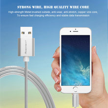 High Quality USB Cable For iphone 6 5 Quick Charging Charger Cabo For iphone iPad Air iPod Fashion Metal Jacket With Bullet Head