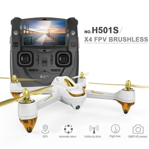 (Standard Edition) Hubsan X4 H501S FPV Quadcopter Drone with 1080P Camera GPS Follow Me & Return Home