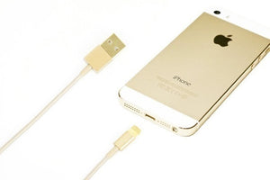 iPhone 6 6 Plus iOS8 Luxury Gold 3feet 8Pin USB Data Sync Charger Cable iPhone5 5S 5C iPod Nano