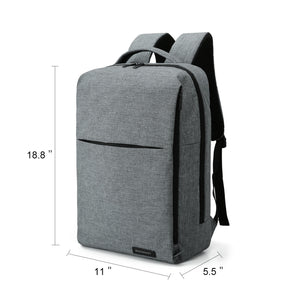 Water Resistant Laptop Backpack with Headphone Port