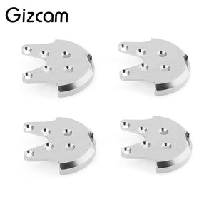 Gizcam 4Pcs Metal Motor Protect Mount Base RC Drone Quadcopter Spare Parts Anit-Crack Kit for DJI Phantom 3 silver