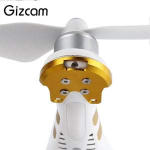 Gizcam 4Pcs Metal Motor Protect Mount Base RC Drone Quadcopter Spare Parts Reinforcement Plates Anit-Crack Kit for DJI Phantom