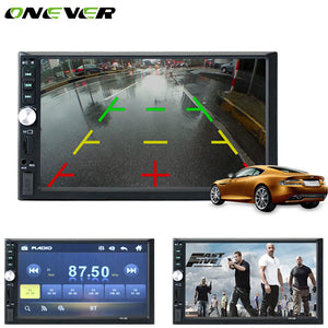 Onever Car Electronics Video MP5 Players 7" TFT HD 1080P Touch Screen Bluetooth Handsfree Car MP5 Player Support Rearview Camera