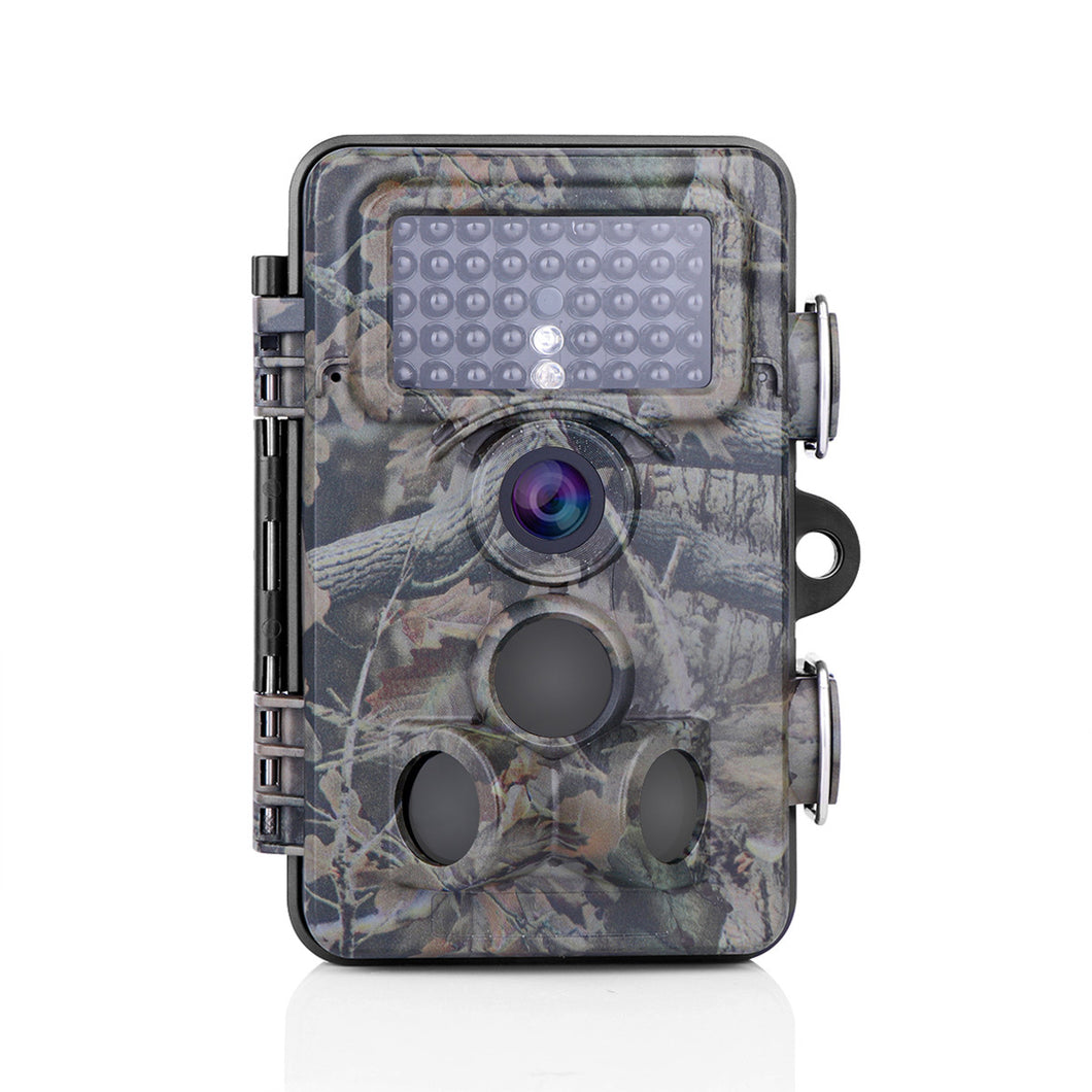 Game & Trail Camera 1080P FHD 12MP Waterproof Wildlife Cameras 120 Degrees Detect Angle/Infrared Night Vision/Motion Activated/0.5s Trigger Speed Surveillance Camera with 2.4
