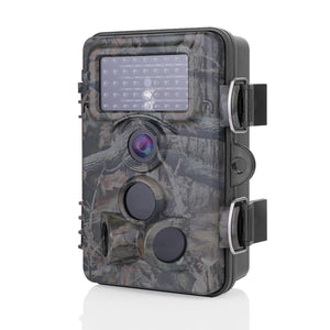 Game & Trail Camera 1080P FHD 12MP Waterproof Wildlife Cameras 120 Degrees Detect Angle/Infrared Night Vision/Motion Activated/0.5s Trigger Speed Surveillance Camera with 2.4" LCD Screen & 42pcs IR LEDs