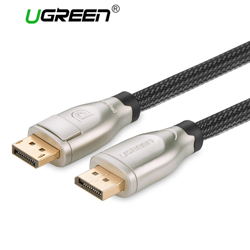 Ugreen 4K 1.2 Display Port DP Male To DisplayPort DP Male Cable Gold-Plated DP Cable 2M 3M 5M for PC Monitor Projector Laptop TV