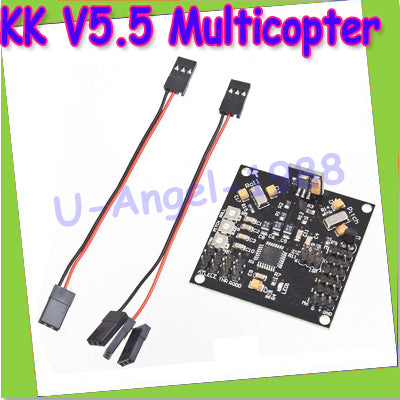 Free Shipping KK V5.5 Flight Control Board Multi-copter Tripcopter Quadcopter Hexacopter