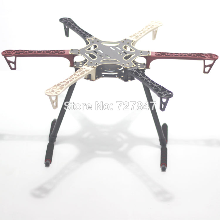 F550 550 mm Hexa-Rotor Air Frame FlameWheel Kit With Carbon Fiber Landing Gear for KK MK MWC MultiCopter Hexacopter