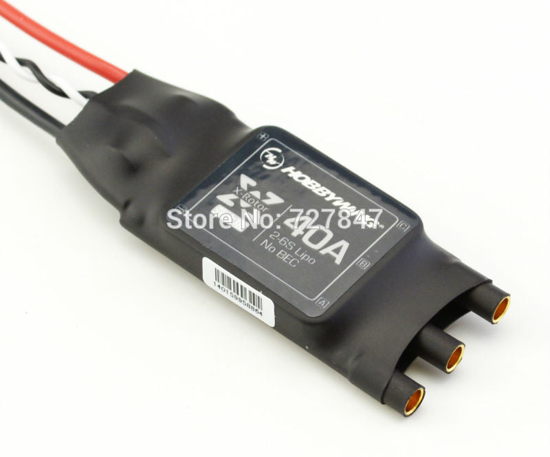 Hobbywing XRotor 2-6S 40A Brushless ESC for RC Multicopters 550-650 Class Quadcopter HEXACOPTER