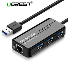 Ugreen USB 3.0 Ethernet Adapter USB 3.0 2.0 to HUB RJ45 Lan Network Card for Xiaomi Mi Box Nintendo Nintend Switch USB Ethernet