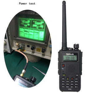 7W Walkie Talkie Retevis RT5 Dual Band Radio VHF/UHF 136-174+400-520MHz 128CH Scan VOX FM Radio 1750Hz Two Way Radio A9108Q