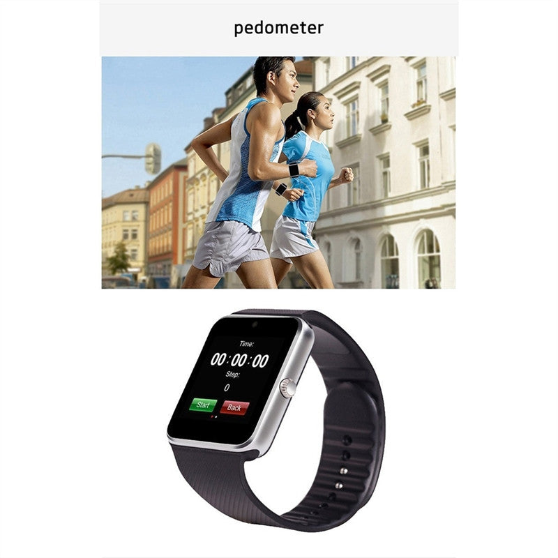 GT08 bluetooth smartwatch with camera SIM and micro SD. Includes Kingston  Class 10 32GB micro SD