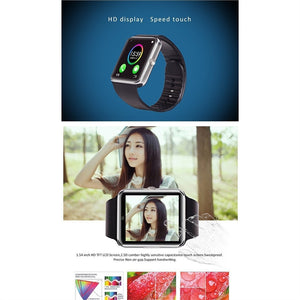 GT08 Bluetooth Smartwatch Smart Watch with SIM Card Slot and 2.0MP Camera for iPhone / Samsung and Android Phones
