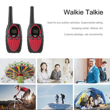 Portable 2 Pieces Walkie Talkie Two-way Radio Wireless Interphone with LCD Screen Display Adjustable Volume Control Belt Clip