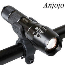 LED Tactical Flashlight Portable Handheld Torches Taclights Brightness Waterproof 5 Light Modes Perfect for Camping Biking Home Emergency or Gift