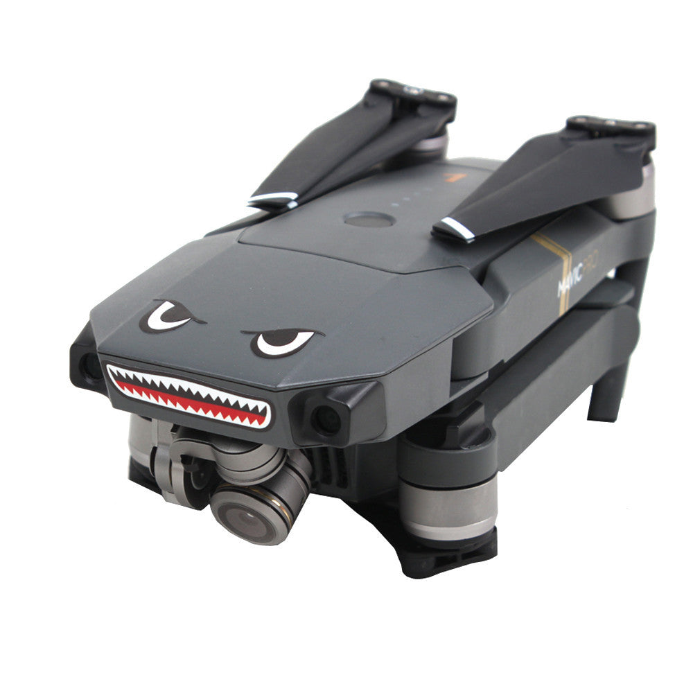 Shark decoration Waterproof Decal Skin Sticker for DJI Mavic Pro RC Drone