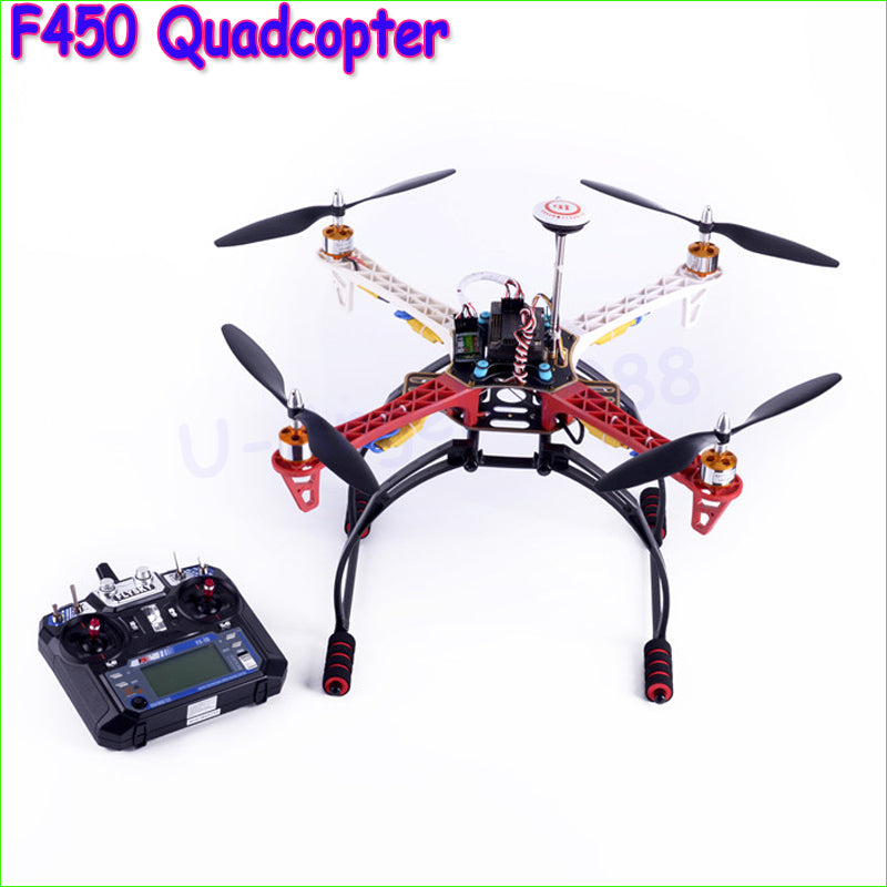 1pcs DIY RC F450 Quadcopter MultiCopter Axis Aerial Drones Frame+APM2.8 flight control + M8N GPS + motor / ESC ( Ready to fly )